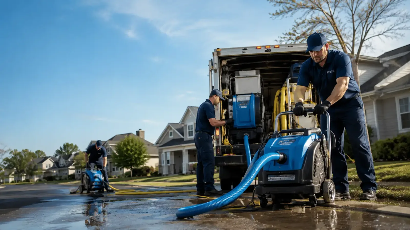 Flood Damage Cleanup in Long Lake, MI